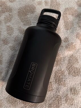 BrüMate Matte Black Insulated Growler